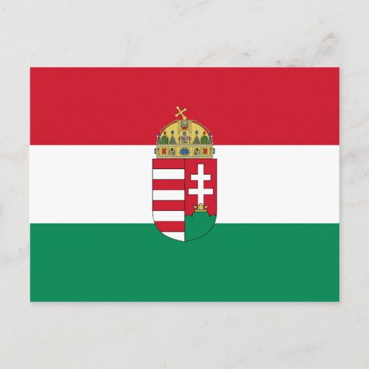 Hongarije met wapens (staat), Hongarije Briefkaart (Voorkant)