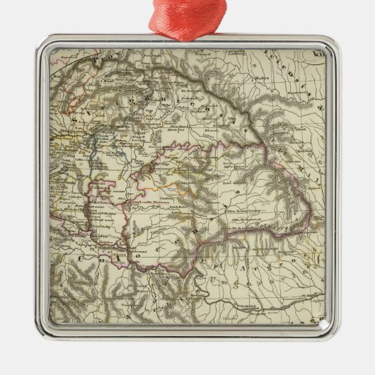Hongarije Metalen Ornament (Voorkant)