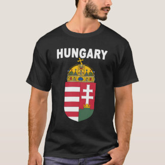 Hongarije Nationaal embleem T-shirt