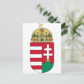 Hongarije Officieel wapendeklaag heraldry symbool Briefkaart (Staand voorkant)