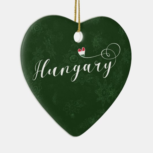 Hongarije Ornament voor hart en kerstbomen (Rechts)