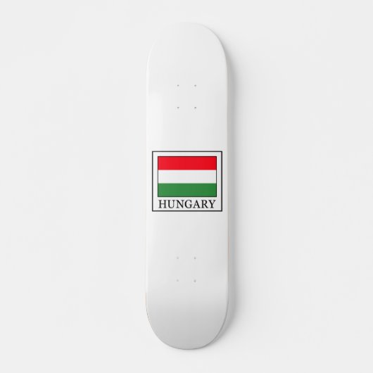 Hongarije Persoonlijk Skateboard (Voorkant)