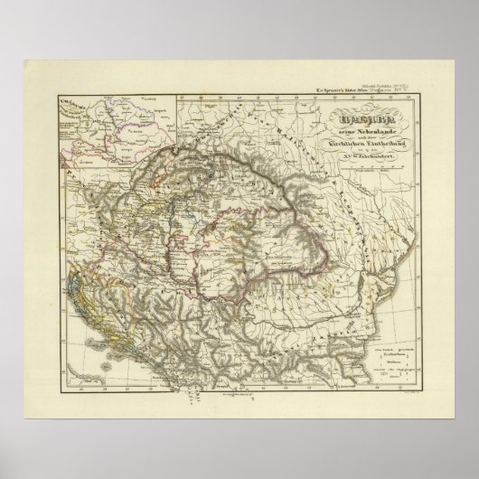 Hongarije Poster (Voorkant)