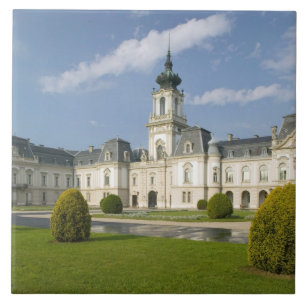 HONGARIJE, regio Balatonmeer, KESZTHELY: 2 Tegeltje