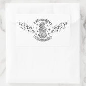 Hongarije Religieus motief Middeleeuwse Maagd Mari Rechthoekige Sticker (Tas)