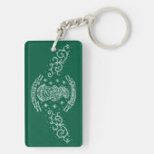 Hongarije Religieus motief Middeleeuwse Maagd Mari Sleutelhanger (achterkant)