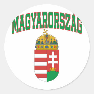 Hongarije Ronde Sticker