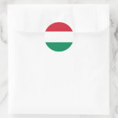 hongarije ronde sticker (Tas)