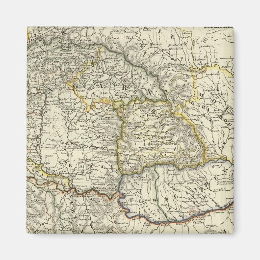 Hongarije sinds 1526 Lander Magneet (Voorkant)