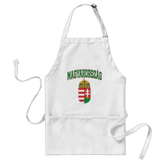 Hongarije Standaard Schort (Voorkant)