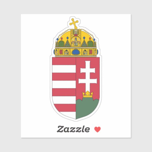 Hongarije Sticker (Vel)