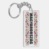 hongarije symbool naam tekst folk modit tradit sleutelhanger (Voorkant Links)