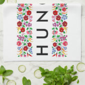 hongarije symbool naam tekst folk modit tradit theedoek (Gevouwen)