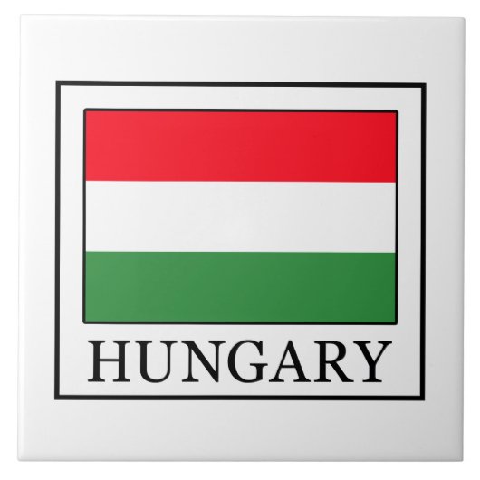 Hongarije Tegeltje (Voorkant)