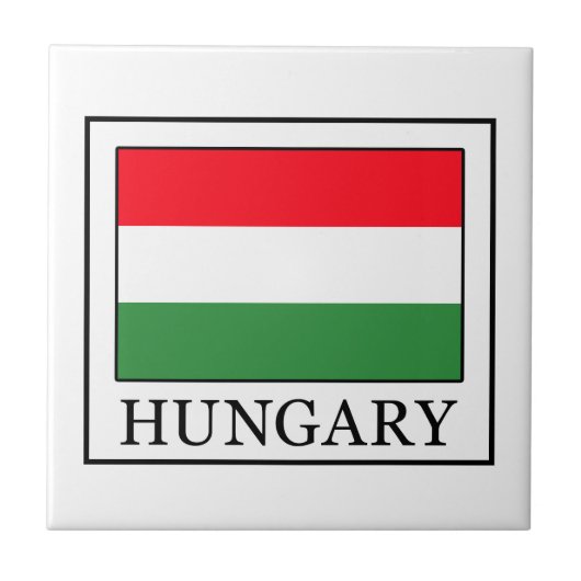 Hongarije Tegeltje (Voorkant)