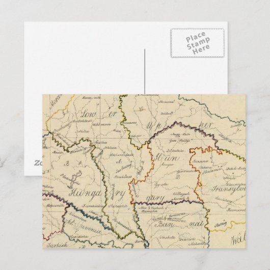 Hongarije, Transsylvanië Briefkaart (Voorkant / Achterkant)