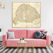 Hongarije, Transsylvanië, Kroatië Canvas Afdruk (Insitu (Woonkamer))