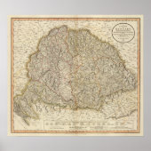 Hongarije, Transsylvanië, Kroatië Poster (Voorkant)