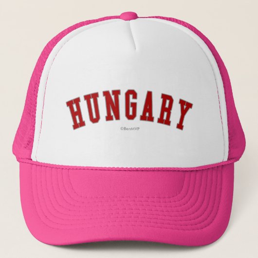Hongarije Trucker Pet (Voorkant)