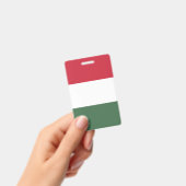 Hongarije Vlag Badge (Handheld)