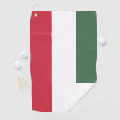 Hongarije Vlag Golfhanddoek (Insitu)