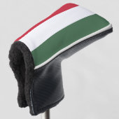 Hongarije Vlag Golfheadcover (3/4 voorkant)