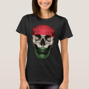 Hongarije vlag Hongaarse rotswortel trots T-shirt