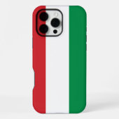 Hongarije Vlag iPhone Hoesje (Achterkant)