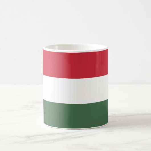 Hongarije Vlag Keramische Mok (Center)