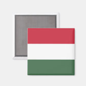 Hongarije Vlag Magneet (Voorkant / Achterkant)