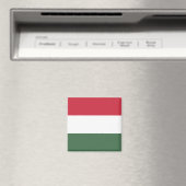 Hongarije Vlag Magneet (Insitu (Vaatwasser))