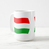 Hongarije Vlag Mok (Voorkant links)