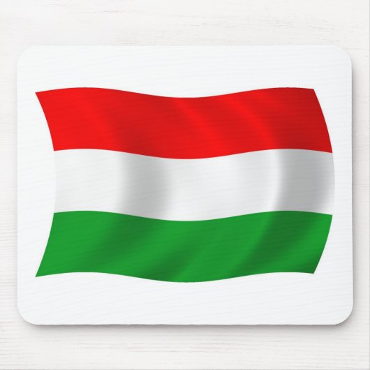 Hongarije Vlag Muismat (Voorkant)