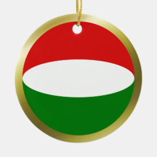 Hongarije Vlag Ornament