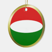 Hongarije Vlag Ornament (Links)