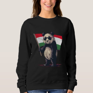 Hongarije Vlag Panda Beer Hongaars Roots Hongaars Trui