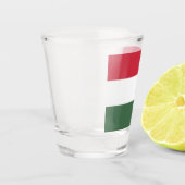 Hongarije Vlag Shot Glas (Links)