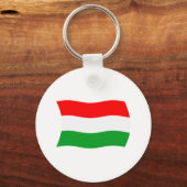 Hongarije Vlag Sleutelhanger (Voorkant)