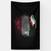 Hongarije vlag spandoek (Verticaal)