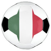 Hongarije Vlag Voetbal (Gedraaid)