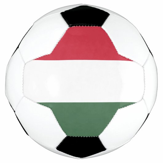 Hongarije Vlag Voetbal (Voorkant)