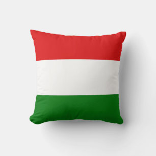 Hongarije vlag x vlag Pillow Kussen