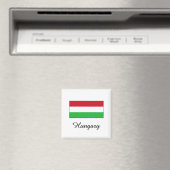Hongarije Vlaggenontwerp Magneet (Insitu (Vaatwasser))