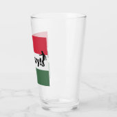 Hongarije voetbal  glas (Links)