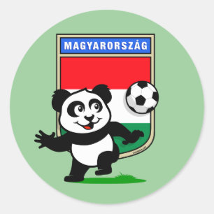 Hongarije Voetbal Ronde Sticker