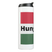 Hongarije voetbal thermosbeker (Gedraaid links)