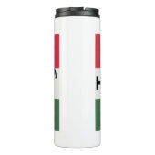 Hongarije voetbal thermosbeker (Achterkant)