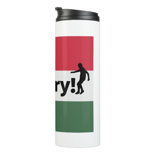Hongarije voetbal thermosbeker (Geroteerd rechts)