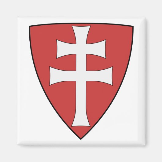 Hongarije Wapenmagneet Magneet (Voorkant)