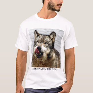 Honger als de Wolf T-shirt